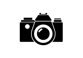 Capture memories with this classic camera outline