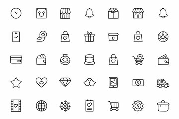 business and finance icons