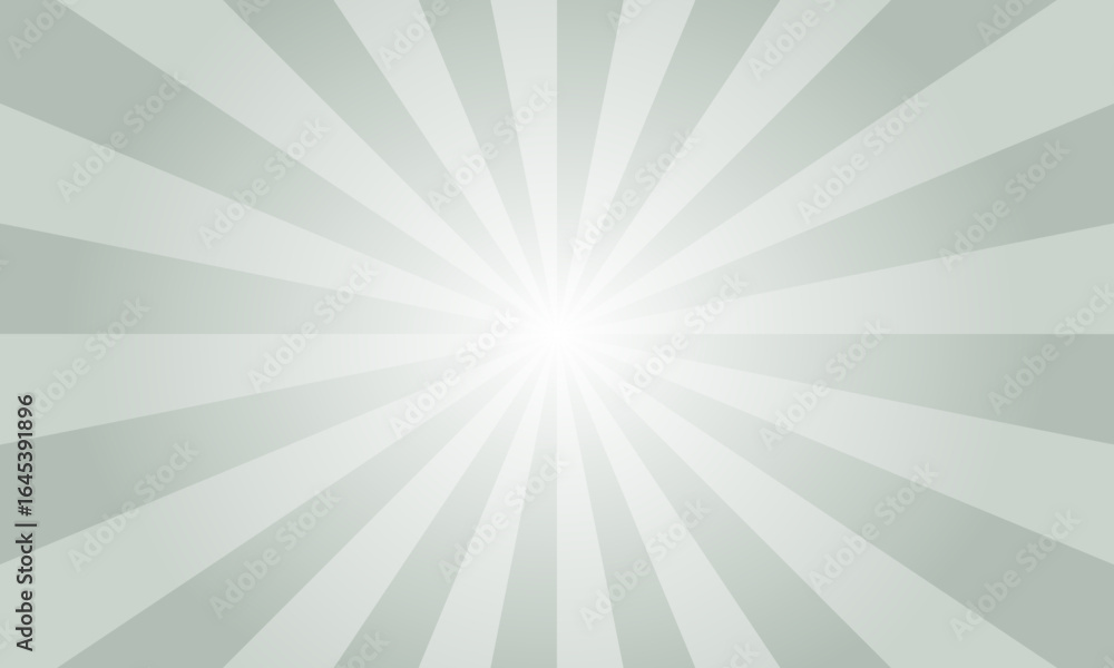 Poster ash gray sunburst background. abstract rays texture background. sunburst background with grey rays. 
