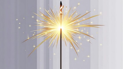 A Bright Burning Sparkler for a Festive Celebration