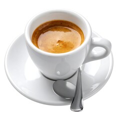 Obraz premium Espresso in white cup (6)