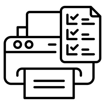 Print Queue Icon
