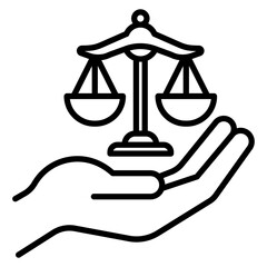 Legal Support Icon