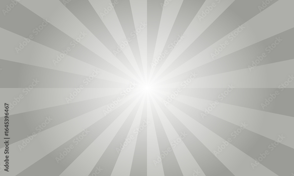 Aufkleber cement gray sunburst background. abstract rays texture background. sunburst background with grey ray