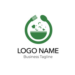 Logo Food Business Store Vector Design Template