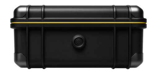 Modular tool case with a weatherproof seal and a built-in pressure valve for high-altitude work.