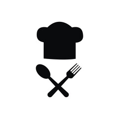 Fork, knife, plate and spoon. Menu symbol. Restaurant icon. Food, plate, fork, knife, spoon, cutlery icon set.