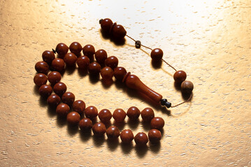 Old Bakelite rosary, Turkish and Ottoman rosaries have cultural characteristics and are used for...