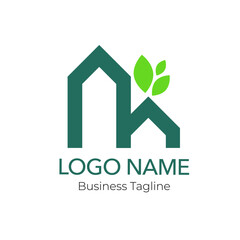 Logo Building Construction Architecture Real Estate Vector Design