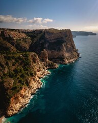 Costa Blanca coastline view