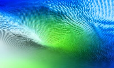 Obraz premium Abstract gradient flowing lines blue green