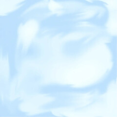 Soft light soft blue brush marks vector