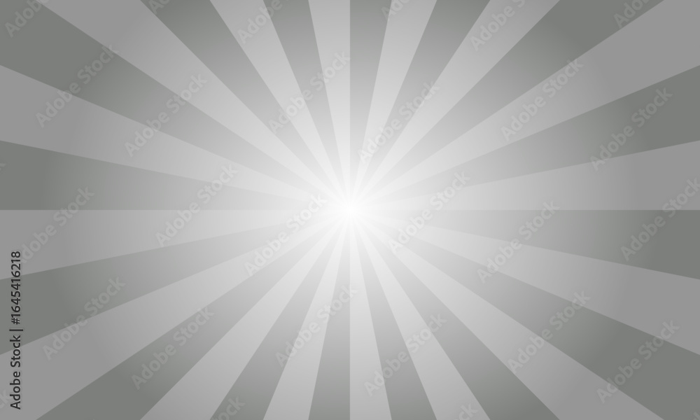 Poster granite gray sunburst background. abstract rays texture background. sunburst background with grey ra