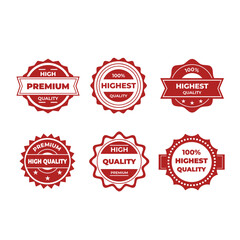 Seller Badge Vector Design Collection