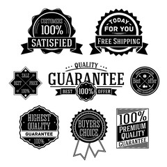 Obraz premium Seller Badge Vector Design Collection