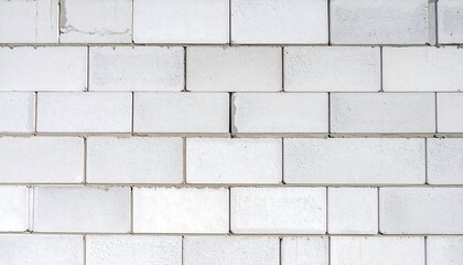 Obraz premium Construction wall of rectangular blocks