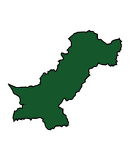 Pakistani map