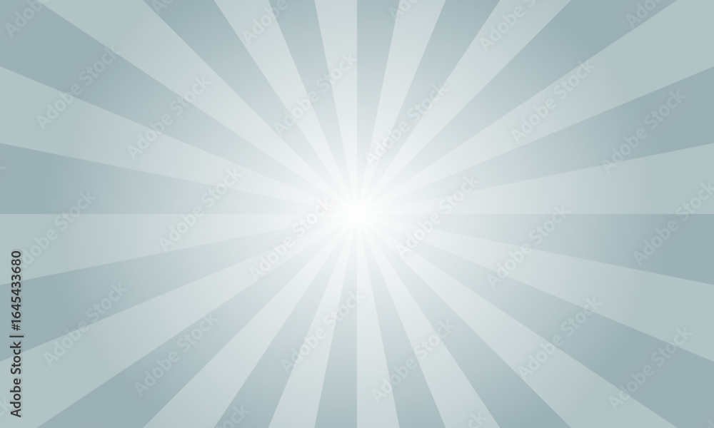 Aufkleber pewter gray sunburst background. abstract rays texture background. sunburst background with grey ray