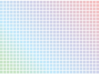 パステルグラデーションのタイル柄の背景