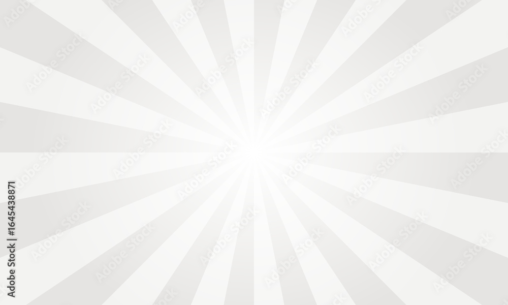Poster platinum gray sunburst background. abstract rays texture background. sunburst background with grey r