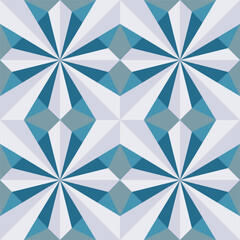 Seamless geometric pattern with shapes. Winter mandala vector background. Decorative geometric ornament. Tile with ornament. polygonal design