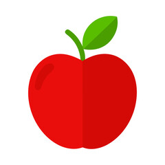  apple vector illustration on white