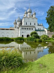 Fototapeta premium Russia Rostov Veliky July 15, 2025 Rostov Kremlin in summer. High quality photo