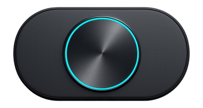 Low-profile charging pad with wireless charging capability and matte finish