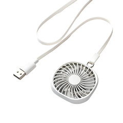 electric fan isolated on white