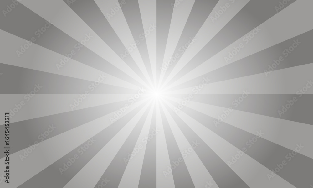 Poster smoke gray sunburst background. abstract rays texture background. sunburst background with grey rays