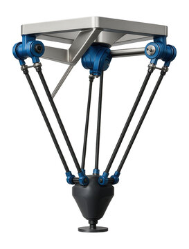 Cable-driven parallel robot with a lightweight frame for fast part transfer in a food processing plant