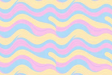 Colorful abstract seamless wave pattern background design