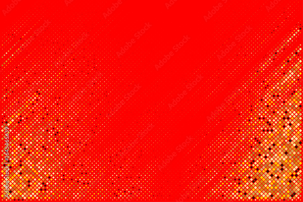 Poster luxury elegant background with shiny gold circle element and dots particle on dark black metal surfa