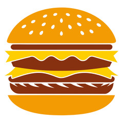 hamburger vector illustration