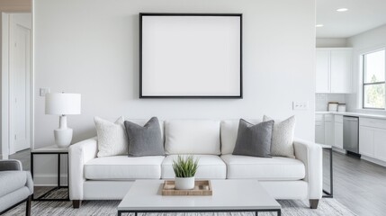 Elegant and pet friendly home featuring stylish modern furniture cozy seating areas and carefully curated decor elements that create a relaxing and inviting atmosphere