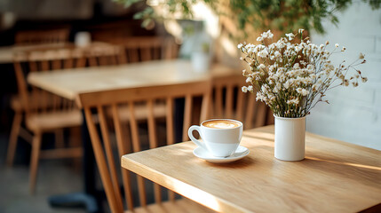 Simple Cafe Space Neutral Tones