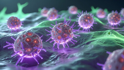 Obraz premium Epithelial-Mesenchymal Transition
