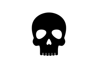 Obraz premium Glowing Skull Abstract Digital Art isolated on transparent background