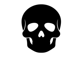 Fototapeta premium Stunning Abstract Skull Glowing Dots Dark Background Pixel Art isolated on transparent background