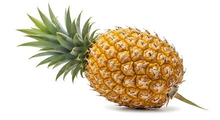 Ripe Pineapple: Tropical Fruit Still Life
