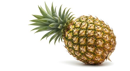 Pineapple Freshness: Tropical Fruit Still Life