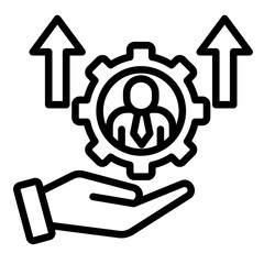 Skill Development  Icon Element For Design