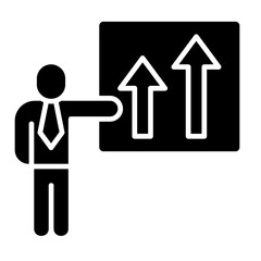 Improvement Plan  Icon Element For Design