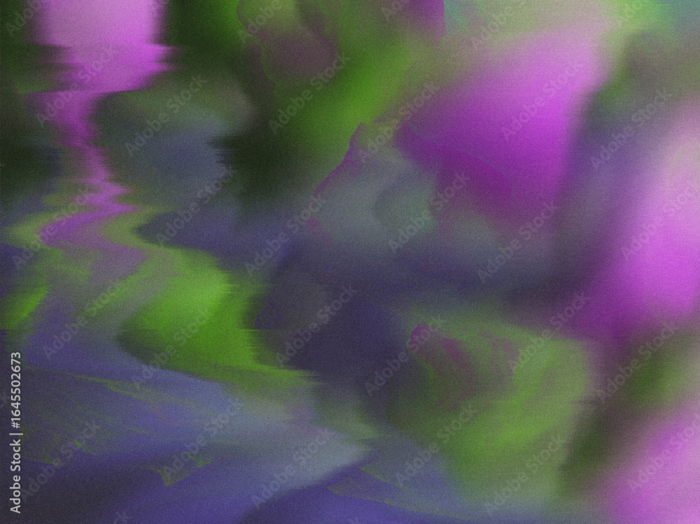 Poster glitch grainy abstract smeared gradient blurred unique background texture digital noise glitch damag