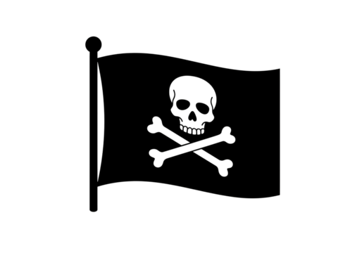 Stunning Monochrome Abstract Art Glowing Starburst Design isolated on transparent background