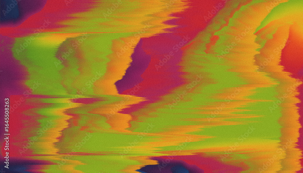 Poster glitch grainy abstract smeared gradient blurred unique background texture digital noise glitch damag