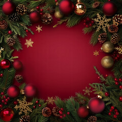 red christmas background