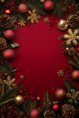 red christmas background