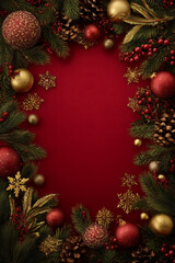 red christmas background