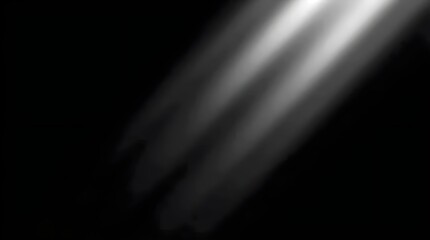 Dramatic Light Rays on Black Abstract Background Texture for Design Projects Particle Bokeh